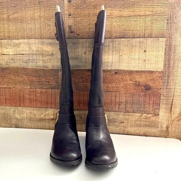 NWT Timberland Women's 23699 Earthkeepers Bethel Tall Riding Boot - Brown - Picture 3 of 7